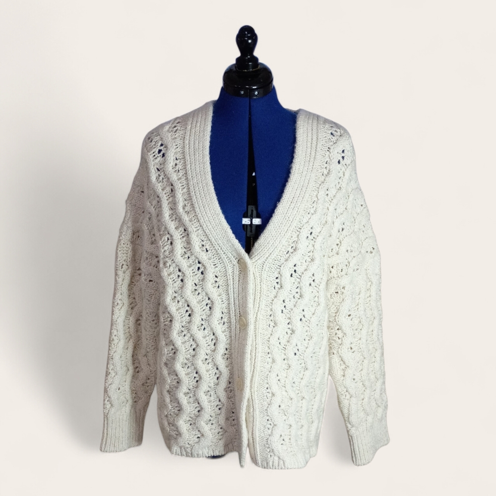 Zara Women's Knit Cardigan Sweater Size L / XL